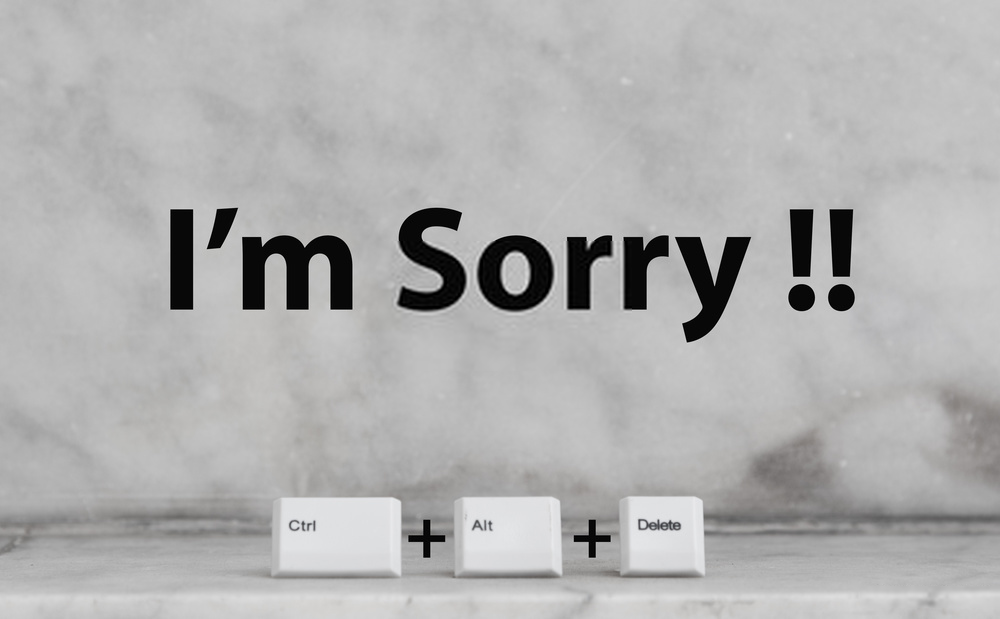 Remember To Apologize If Needed:
