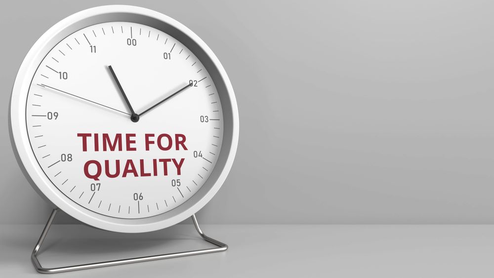 Maintain Balance Between Time & Quality: